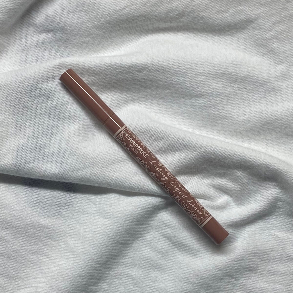 ラスティングリキッドライナー/キャンメイク/リキッドアイライナーを使ったクチコミ(1枚目)
