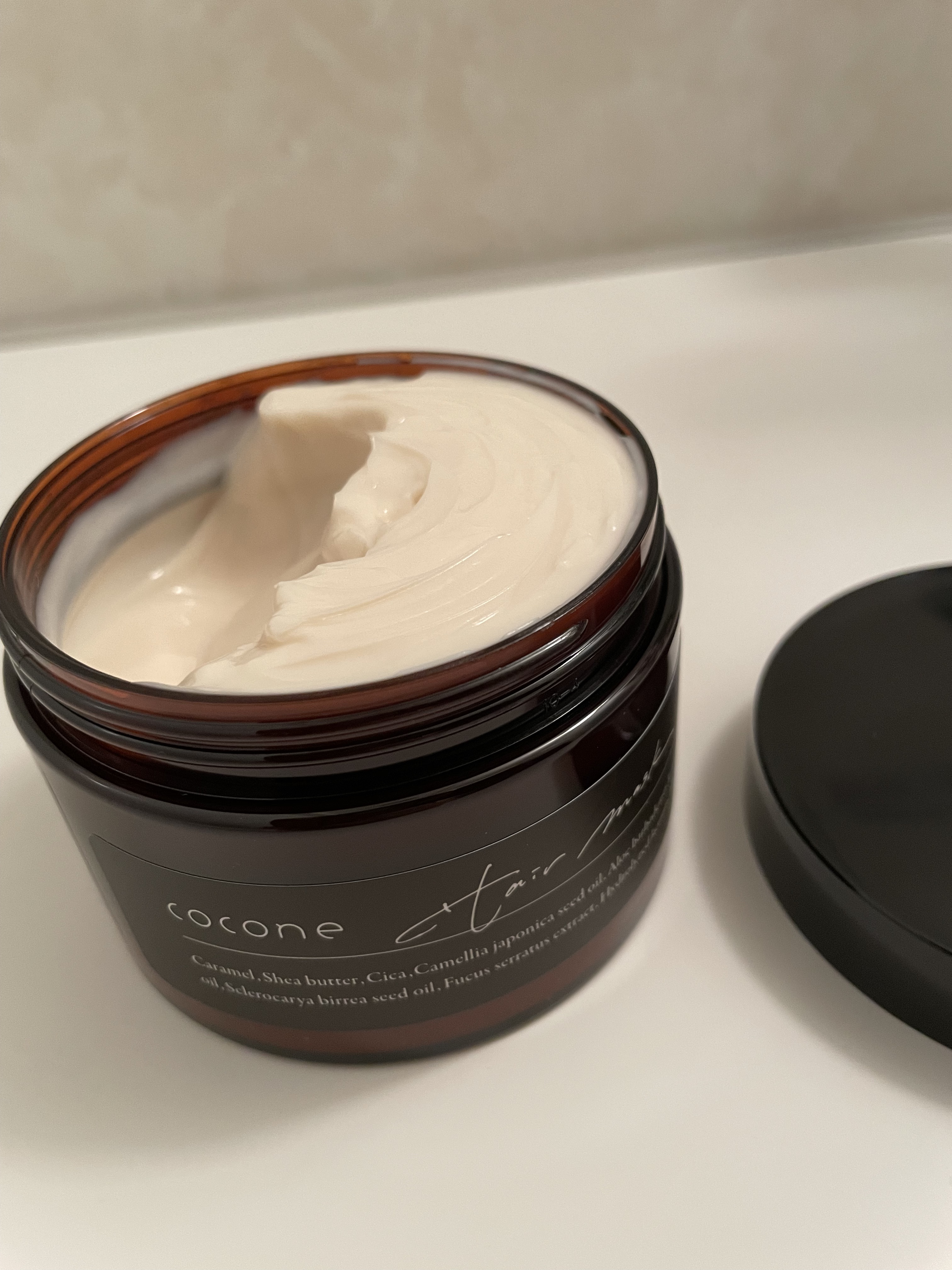 モイスチュアリペア ヘアマスク  ホワイトアールグレイの香り/cocone/ヘアマスク・ヘアパックを使ったクチコミ（2枚目）