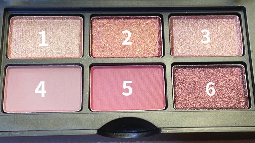 アンラップド ミニアイシャドーパレット DOLCE VITA/NARS/アイシャドウパレットを使ったクチコミ(2枚目)