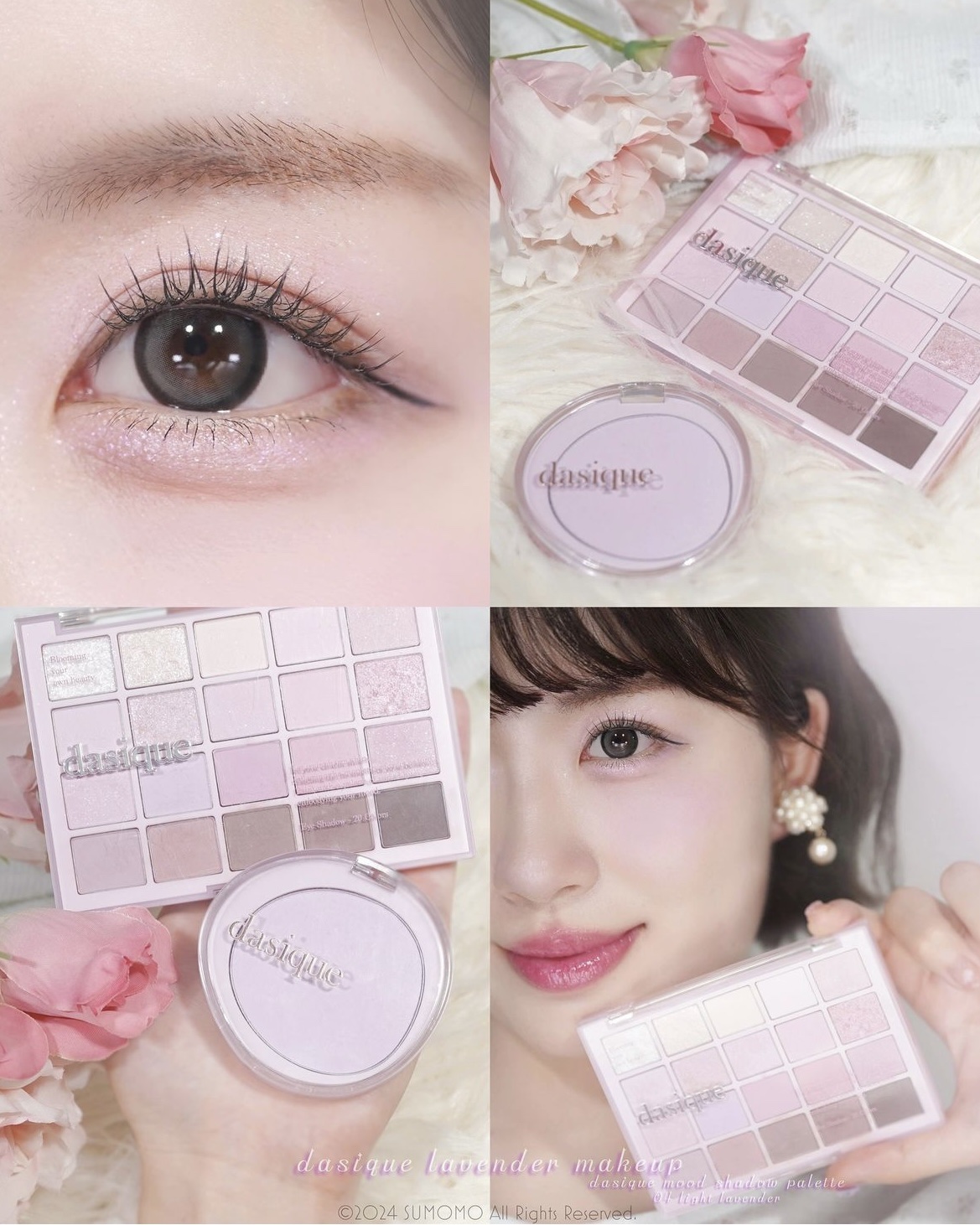 ソフトブラーチーク 06スウィートラベンダー/dasique/パウダーチークを使ったクチコミ（1枚目）