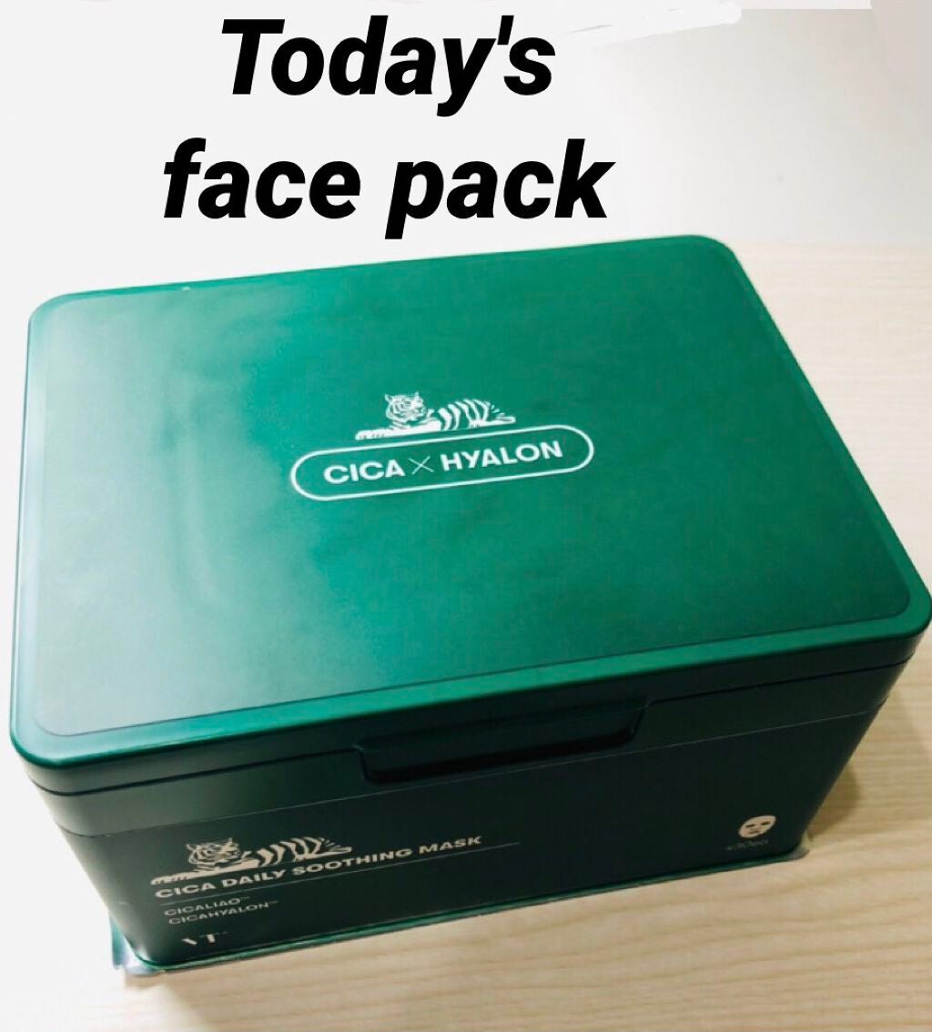 CICA デイリースージングマスク/VT/シートマスク・パックを使ったクチコミ(1枚目)