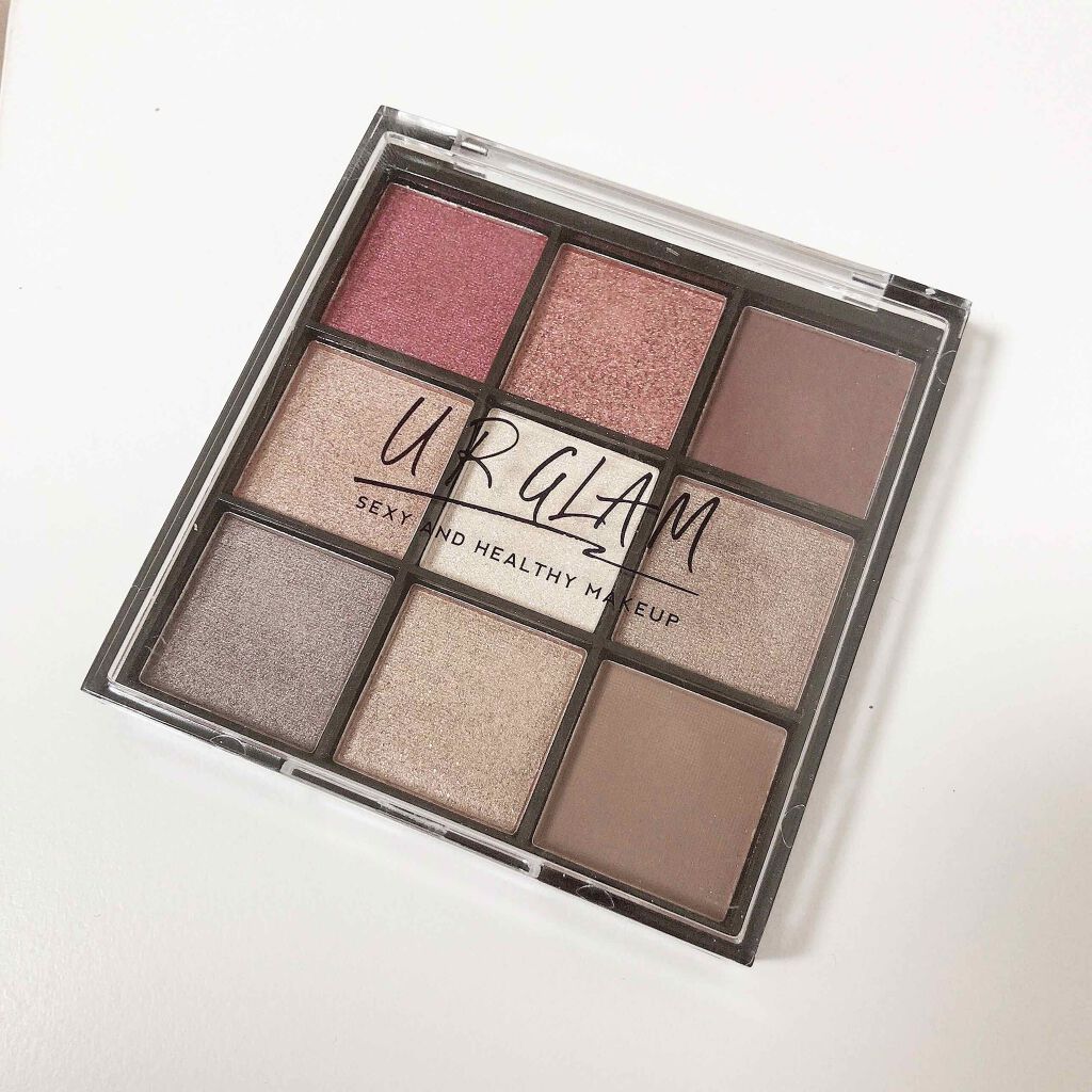 UR GLAM BLOOMING EYE COLOR PALETTE/U R GLAM/アイシャドウパレットを使ったクチコミ(1枚目)