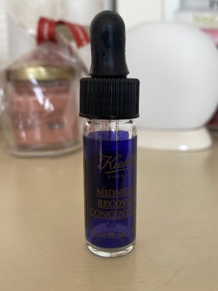 キールズ ミッドナイトボタニカル コンセントレート/Kiehl's/フェイスオイルを使ったクチコミ(3枚目)