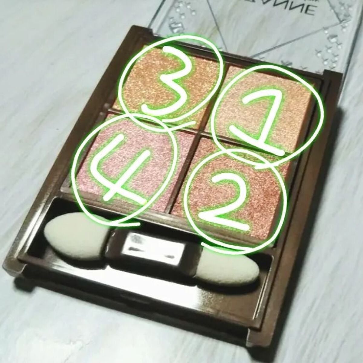 イルミクチュールシャドウ/excel/ジェル・クリームアイシャドウを使ったクチコミ(4枚目)