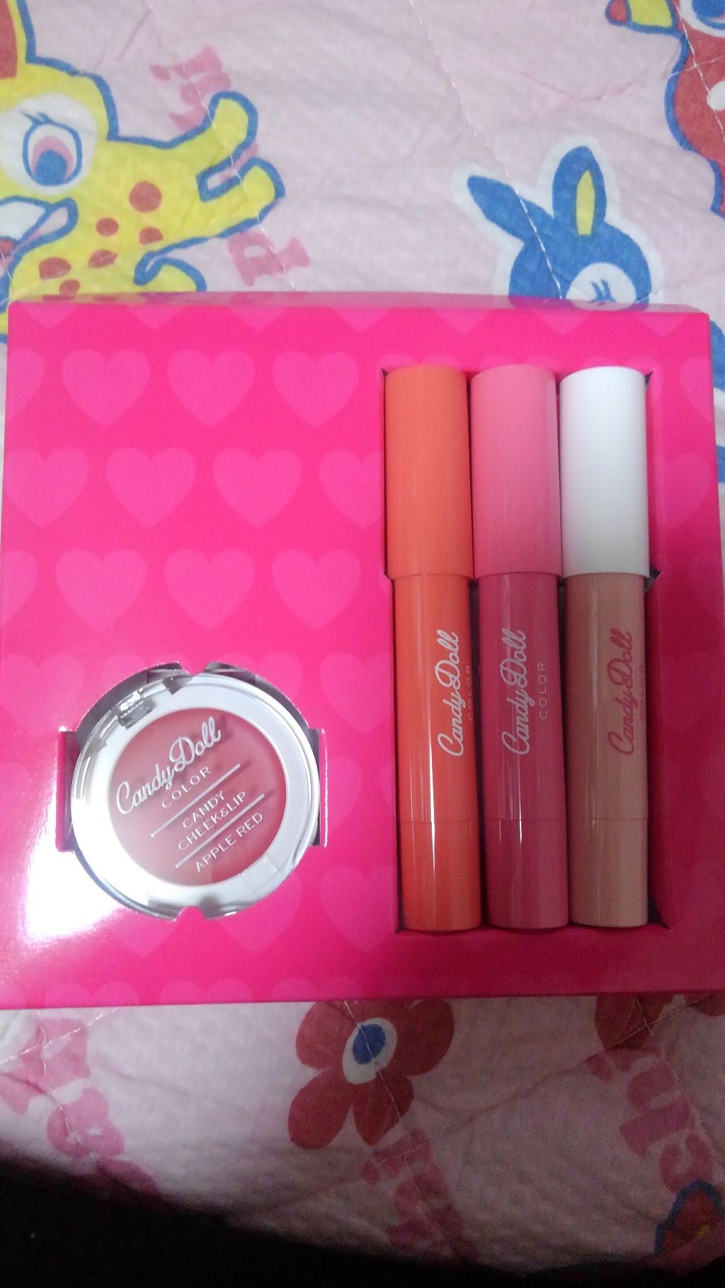 キャンディリップ&チーク/CandyDoll/ジェル・クリームチークを使ったクチコミ(2枚目)