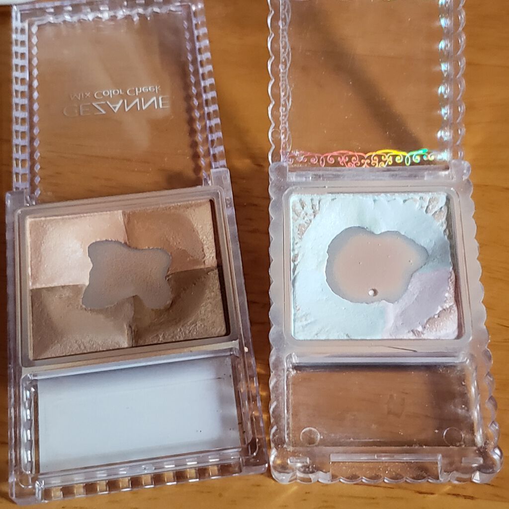 グロウフルールハイライター/キャンメイク/パウダーハイライトを使ったクチコミ（1枚目）