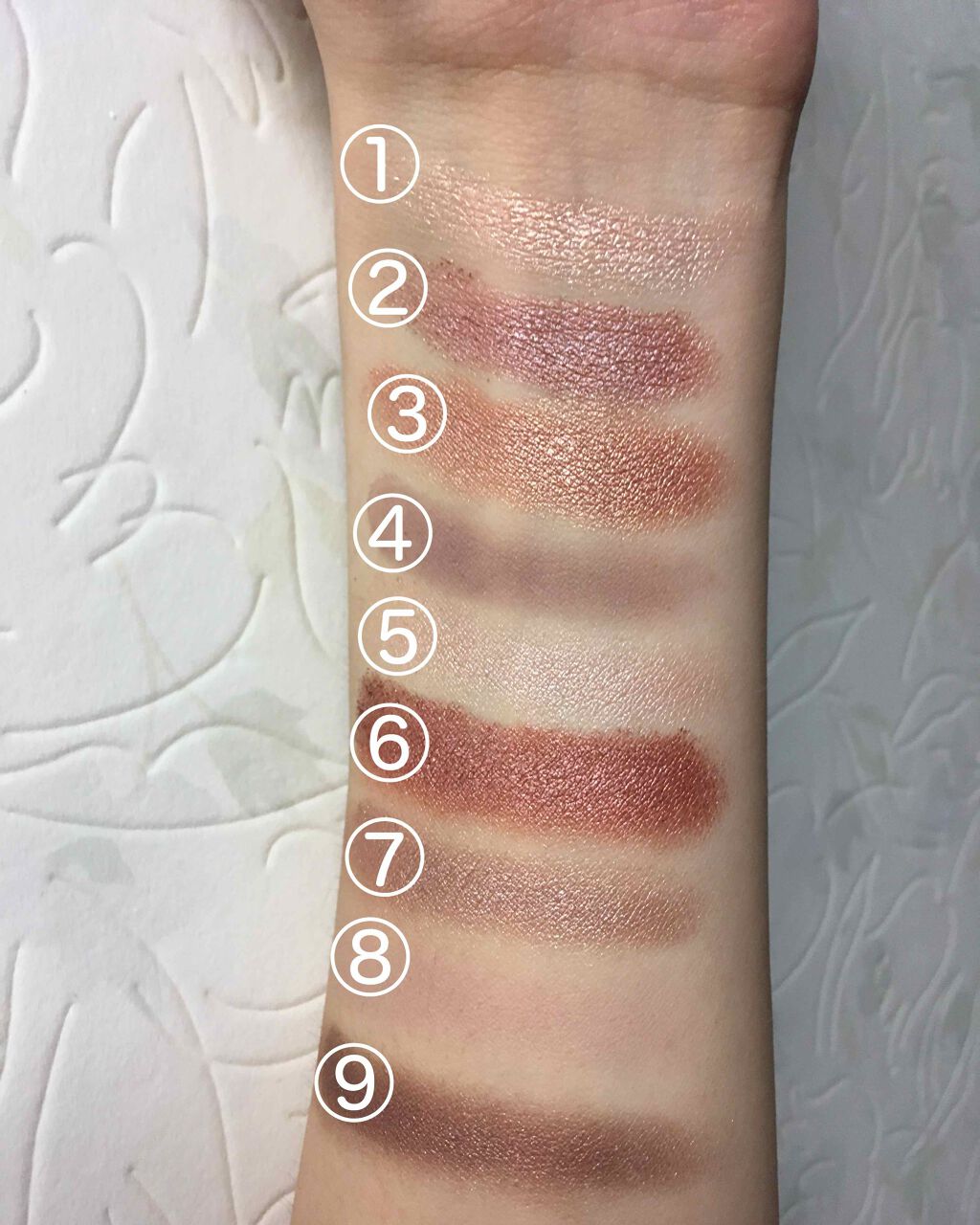 UR GLAM　BLOOMING EYE COLOR PALETTE/U R GLAM/アイシャドウパレットを使ったクチコミ（3枚目）