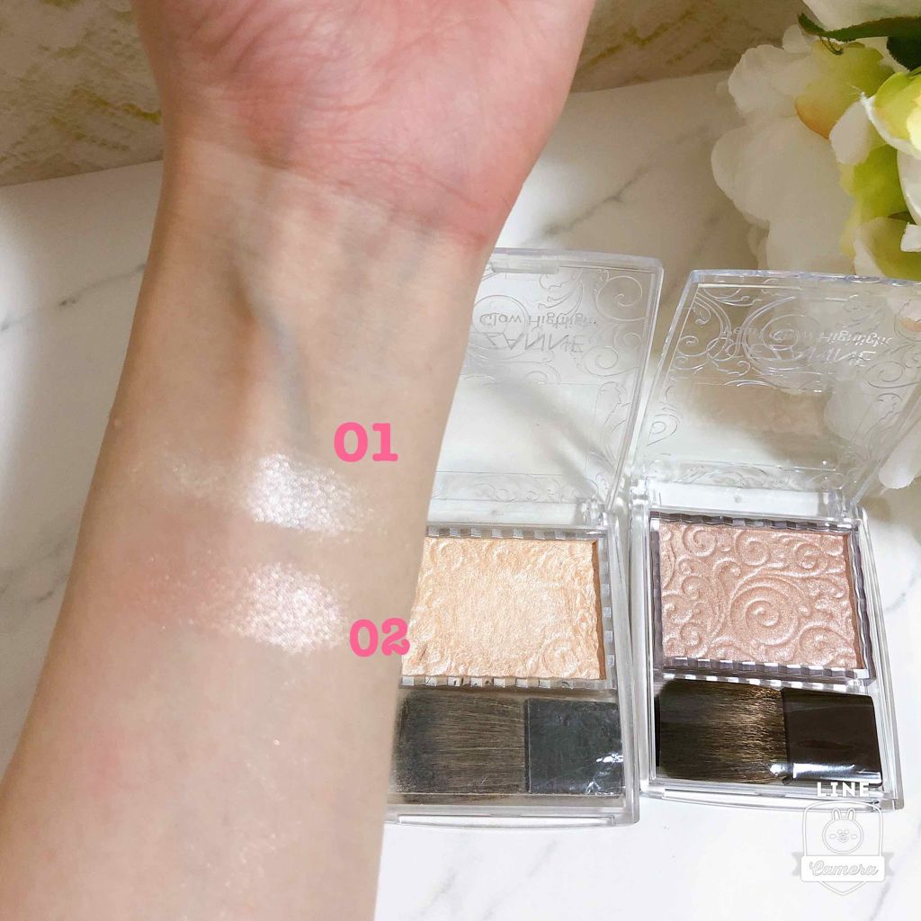 パールグロウハイライト/CEZANNE/パウダーハイライトを使ったクチコミ（3枚目）