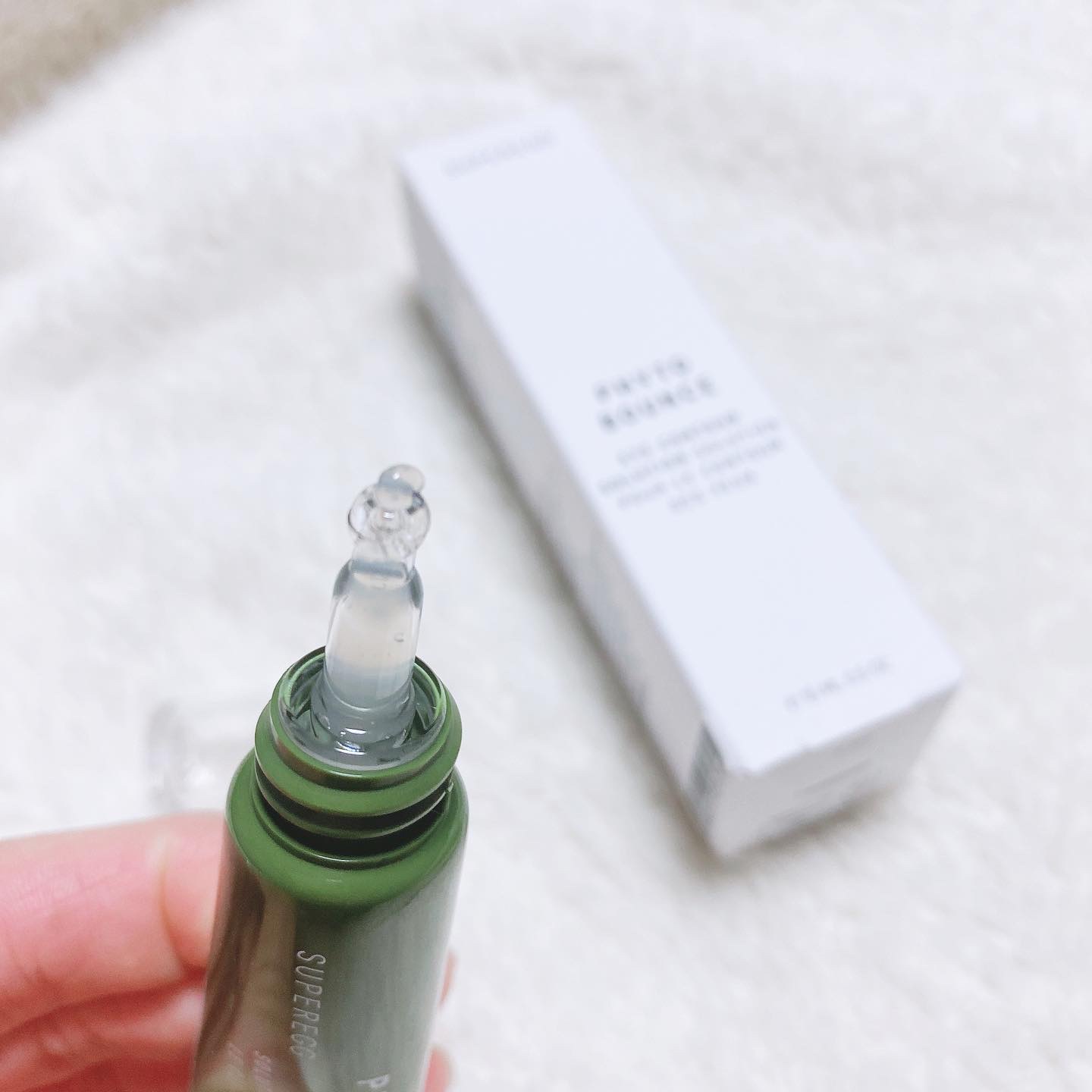 フィト バウンス アイ コントアー ソリューション/SUPEREGG /アイケア・アイクリームを使ったクチコミ（3枚目）