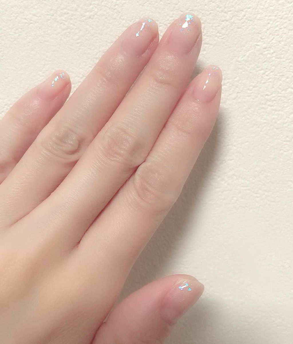 ミニネイル SV04 クリスタルトリュフ/パラドゥ/マニキュアを使ったクチコミ（3枚目）