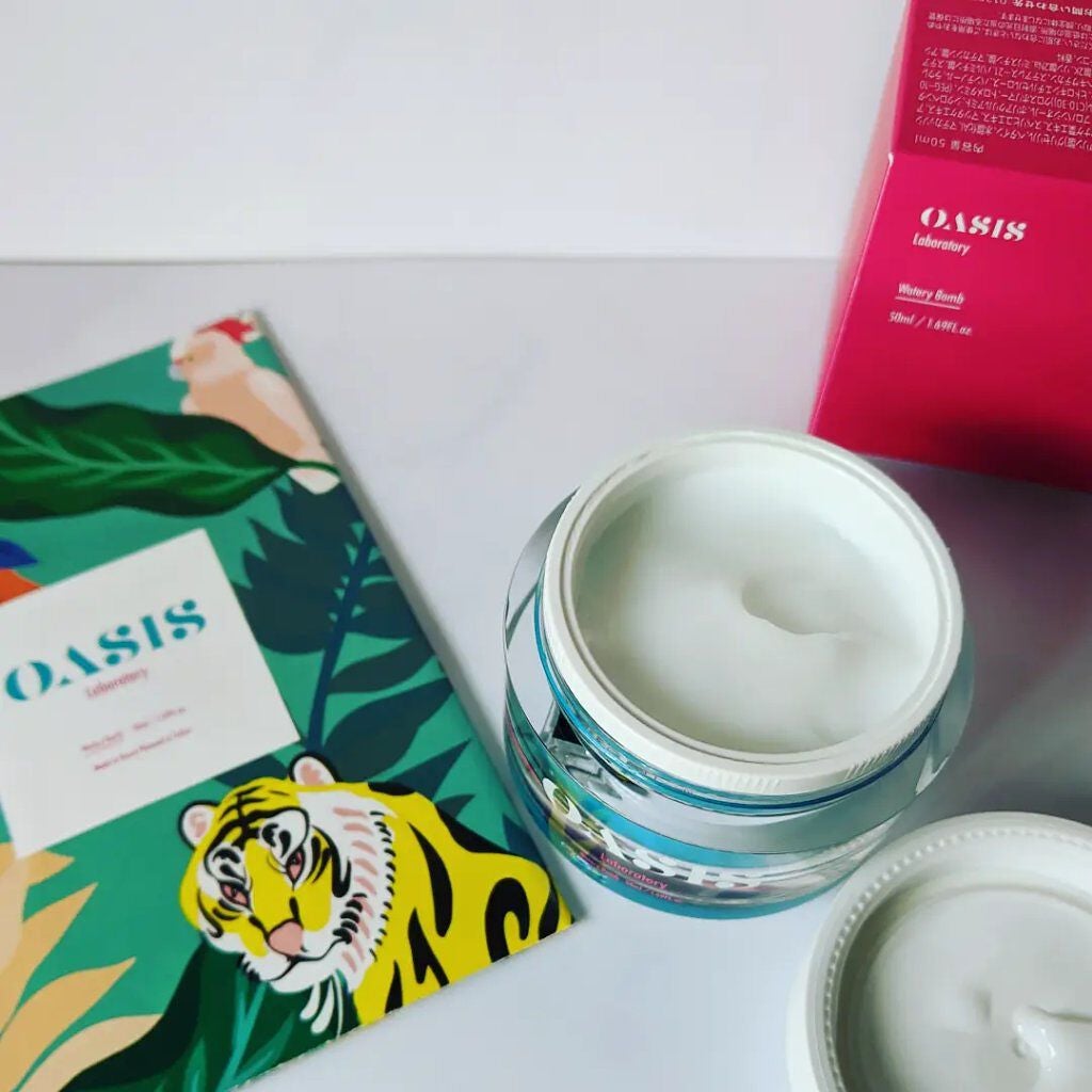 Watery Bomb/Oasis Laboratory/フェイスクリームを使ったクチコミ(2枚目)