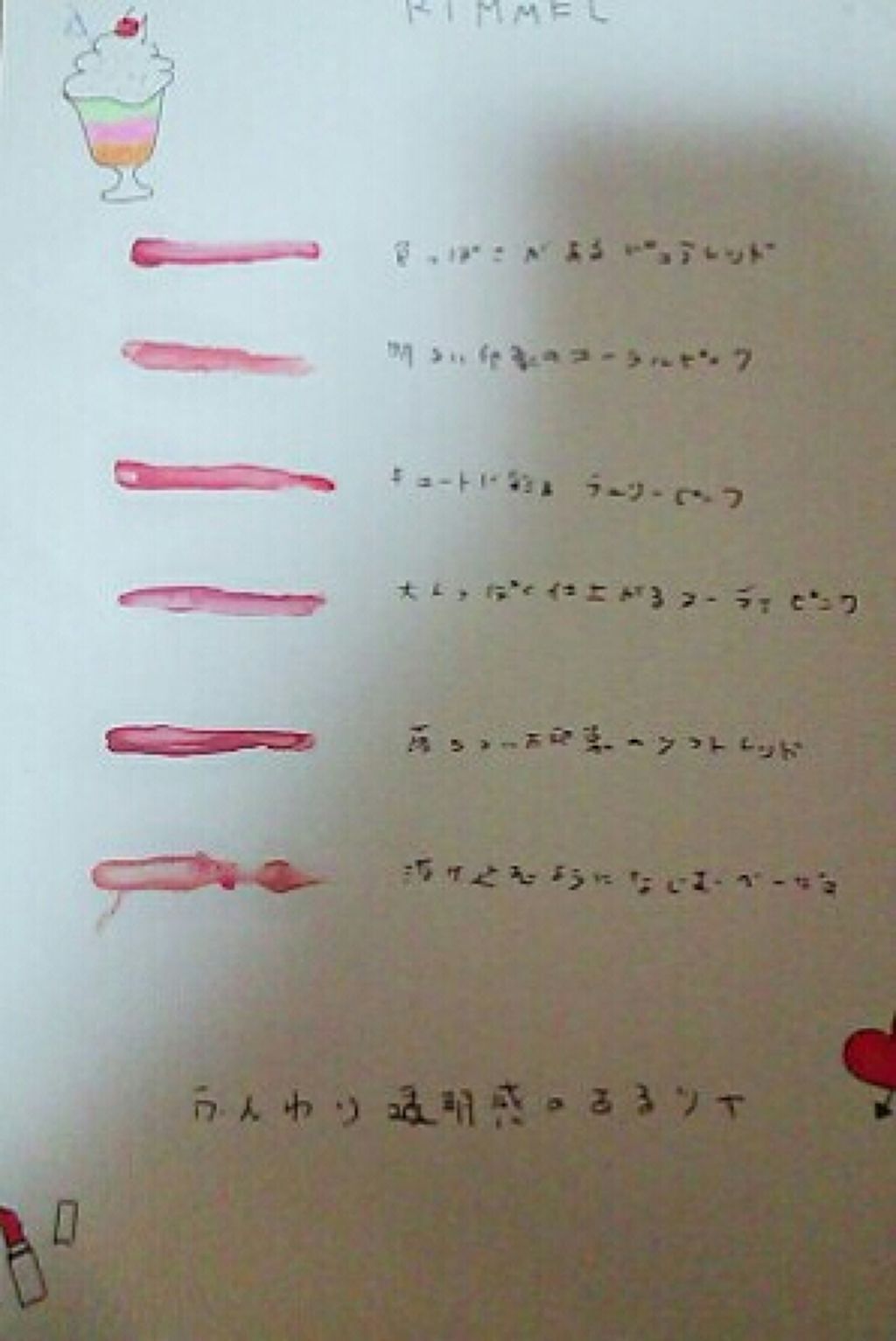 エアリーホイップ チーク&リップ/リンメル ロンドン/口紅を使ったクチコミ（1枚目）