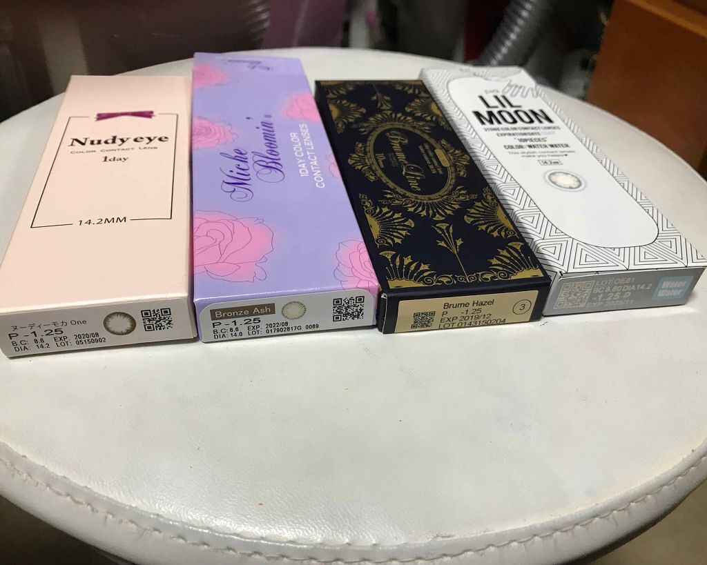 ミッシュ ブルーミン ワンデー (クォーターヴェール シリーズ/イノセント シリーズ)/ミッシュブルーミン/ワンデー(1DAY)カラコンを使ったクチコミ(2枚目)