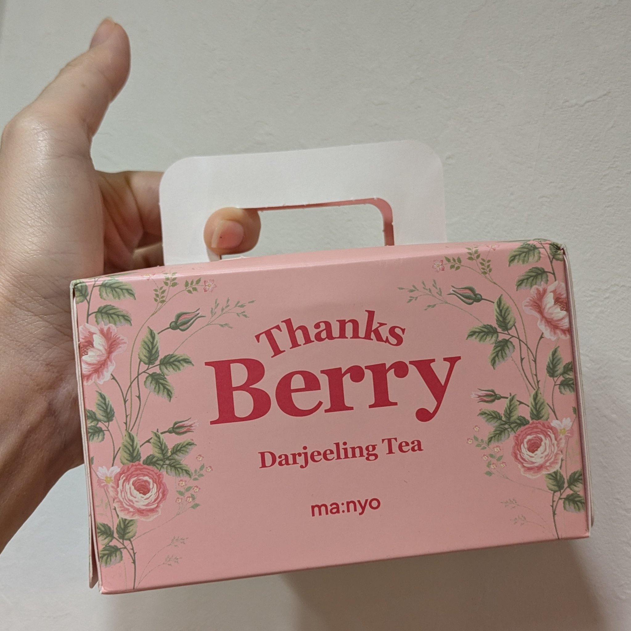 Thanks Berry ダージリンティー マスク/manyo/シートマスク・パックを使ったクチコミ（1枚目）