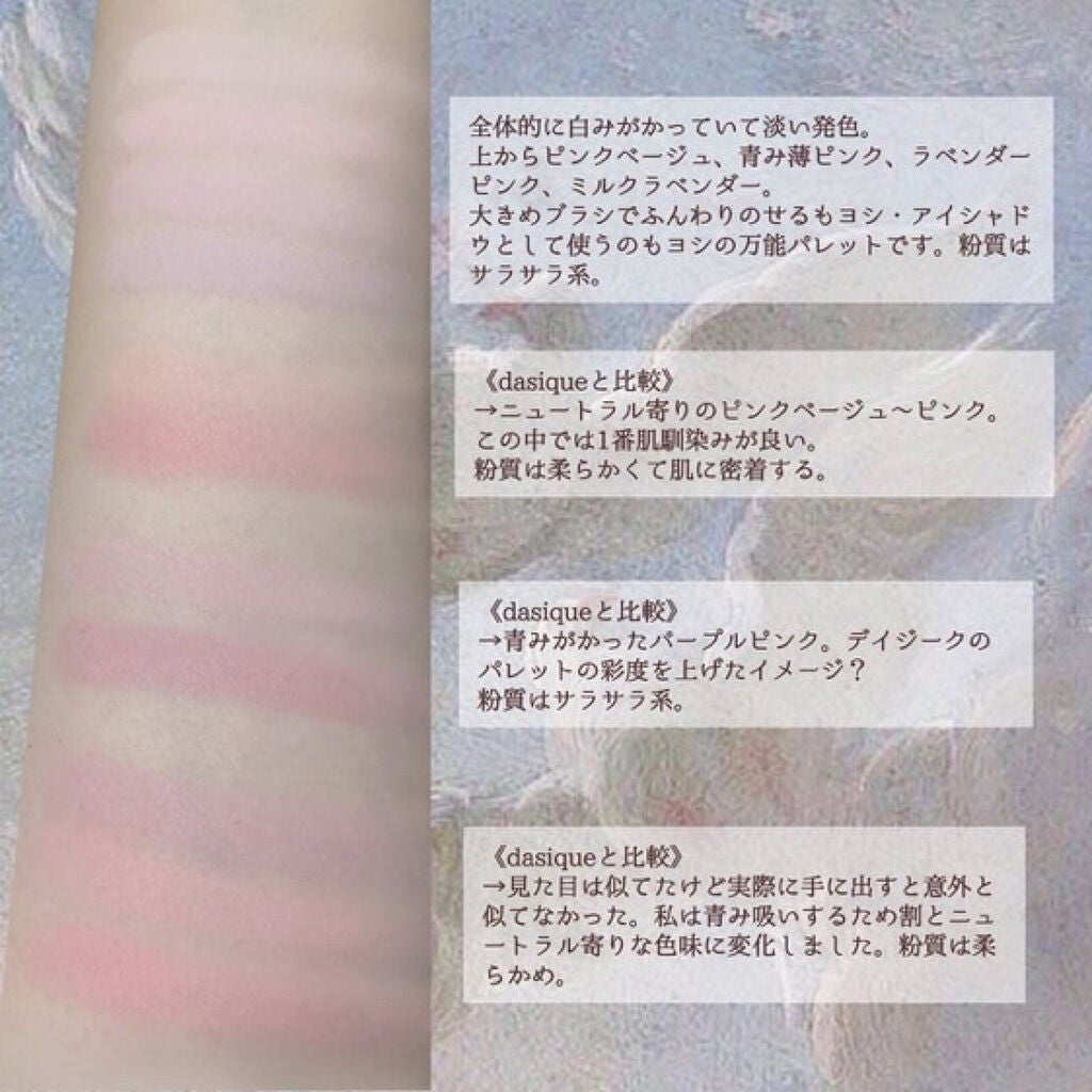 ベターザンアイズ/rom&nd/アイシャドウパレットを使ったクチコミ(4枚目)