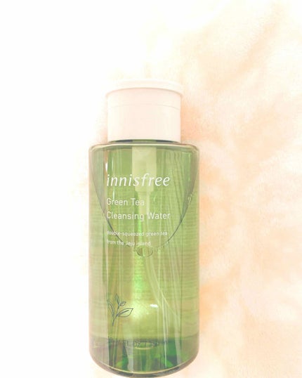 グリーンティー クレンジングウォーター/innisfree/クレンジングウォーターを使ったクチコミ(1枚目)
