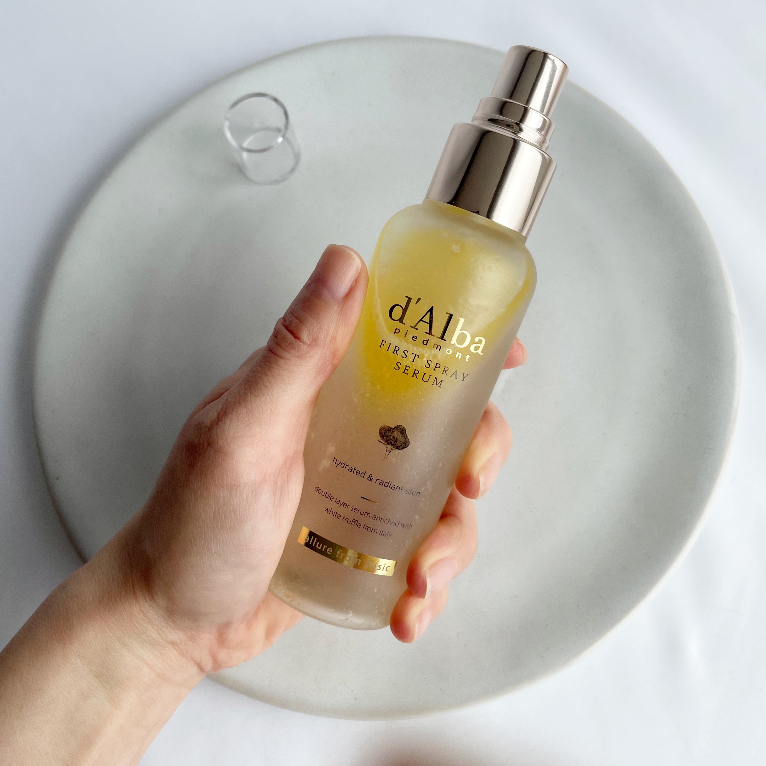 ダルバ ホワイトトリュフファーストスプレーセラム/ダルバ/ミスト状化粧水を使ったクチコミ（3枚目）