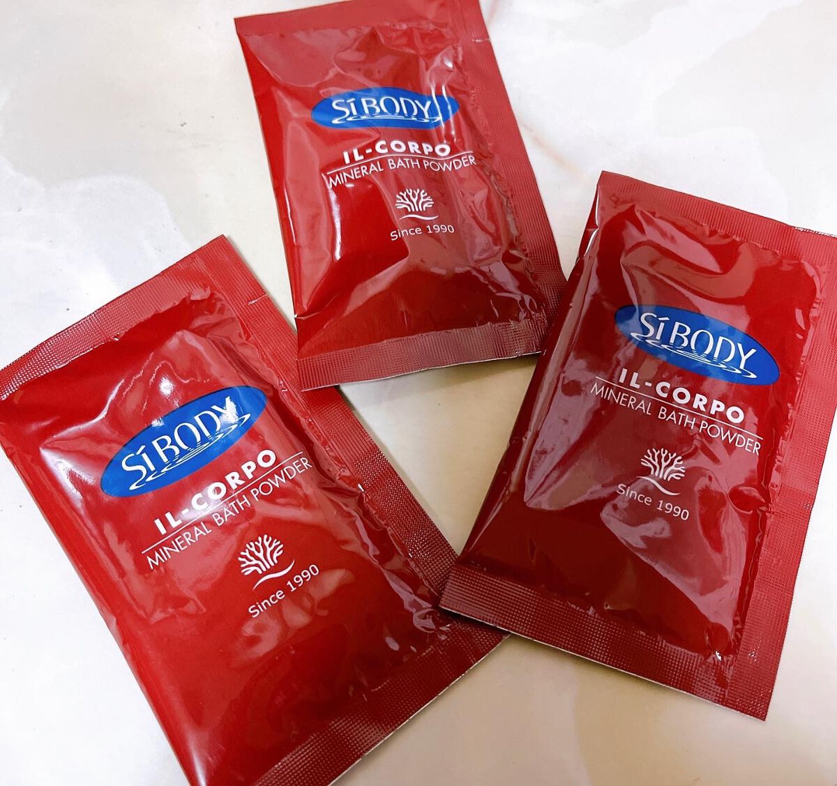 ミネラルバスパウダーオリジナル/イルコルポ/無機塩系入浴剤を使ったクチコミ（2枚目）