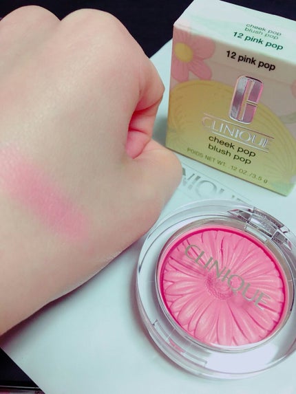 チーク ポップ/CLINIQUE/パウダーチークを使ったクチコミ(2枚目)