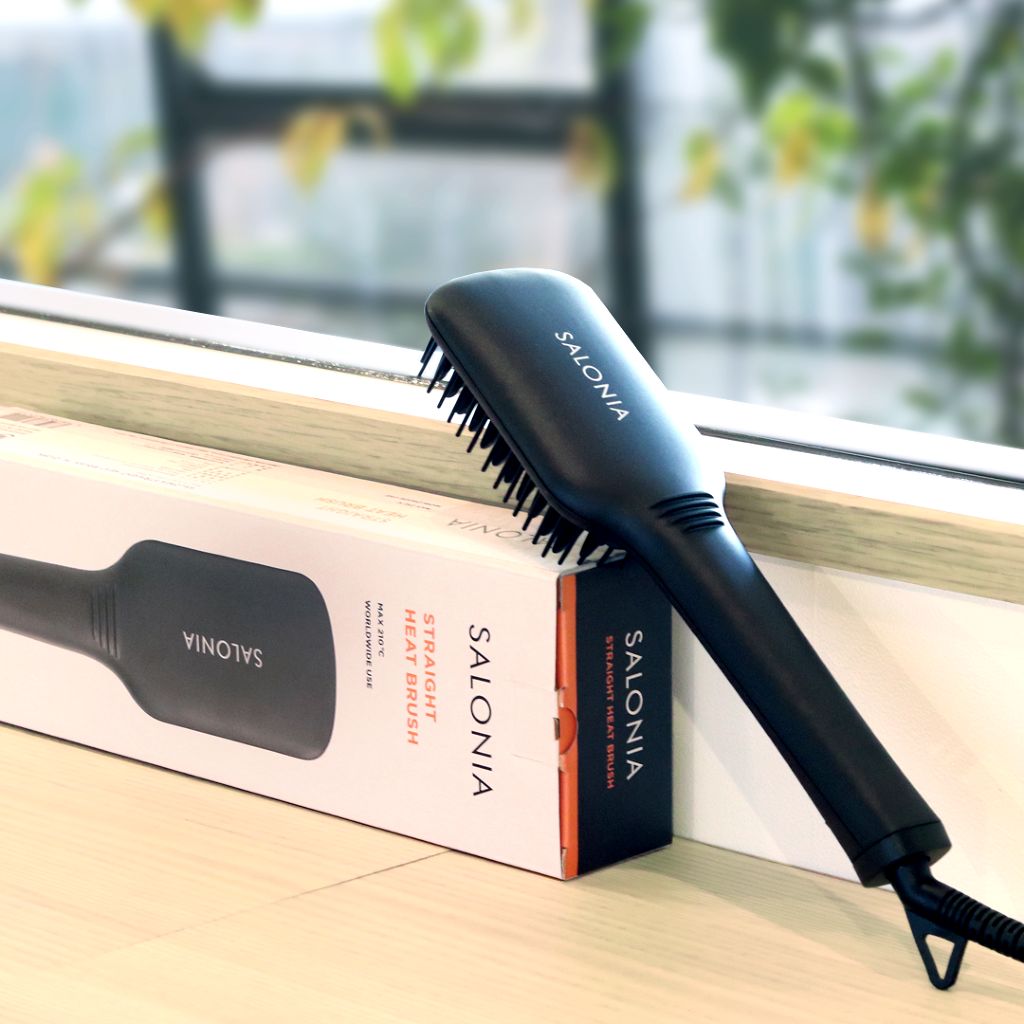 SALONIA ストレートヒートブラシ/SALONIA/ヒートブラシを使ったクチコミ（2枚目）