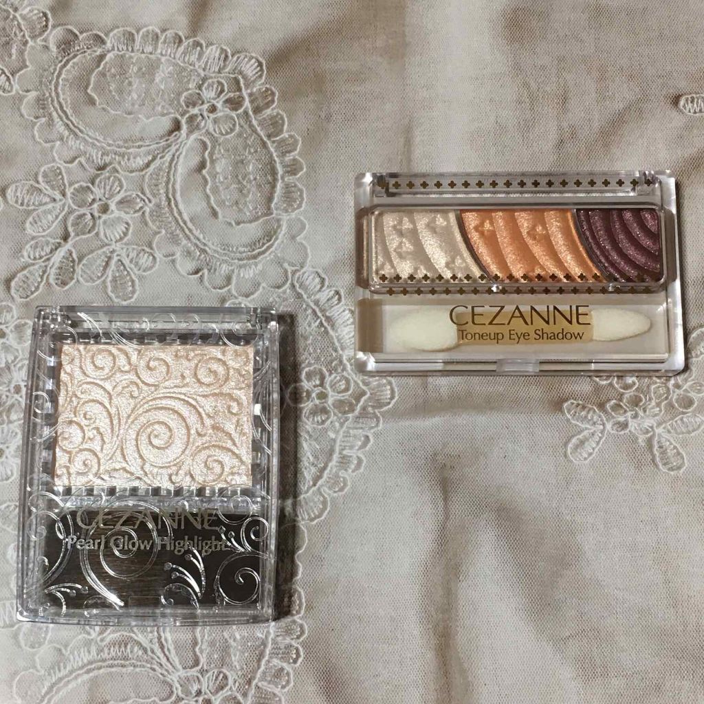 パールグロウハイライト/CEZANNE/パウダーハイライトを使ったクチコミ（1枚目）