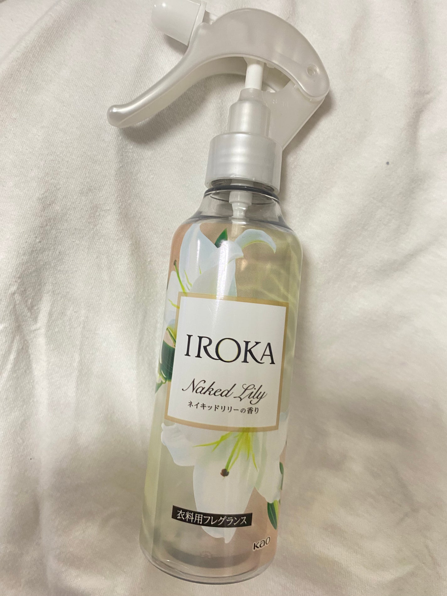 衣料用フレグランス ミスト ネイキッドリリー/IROKA/ファブリックミストを使ったクチコミ(1枚目)