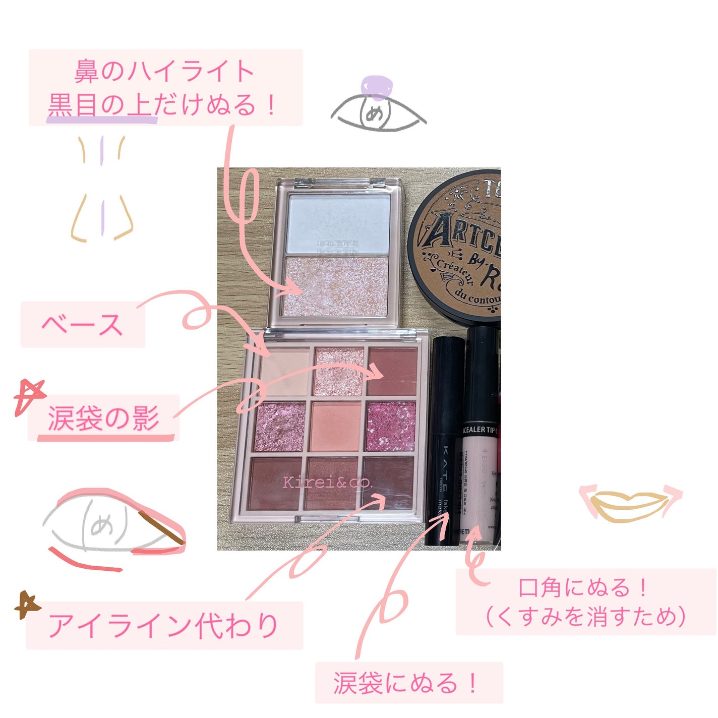 アートクラスバイロダン シェーディング/too cool for school/シェーディングを使ったクチコミ(2枚目)