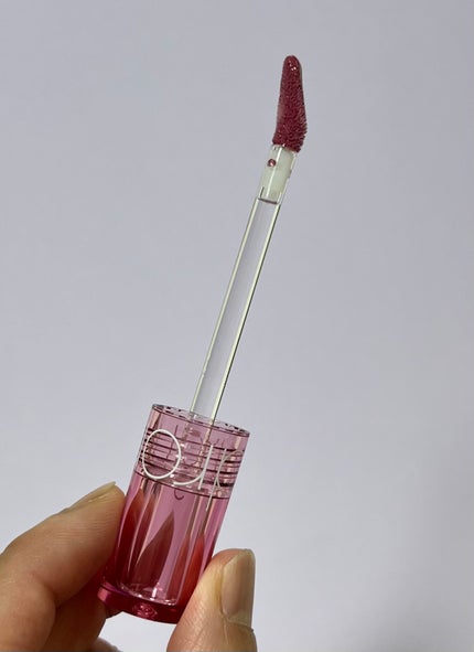 グラスティングカラーグロス/rom&nd/リップグロスを使ったクチコミ(9枚目)