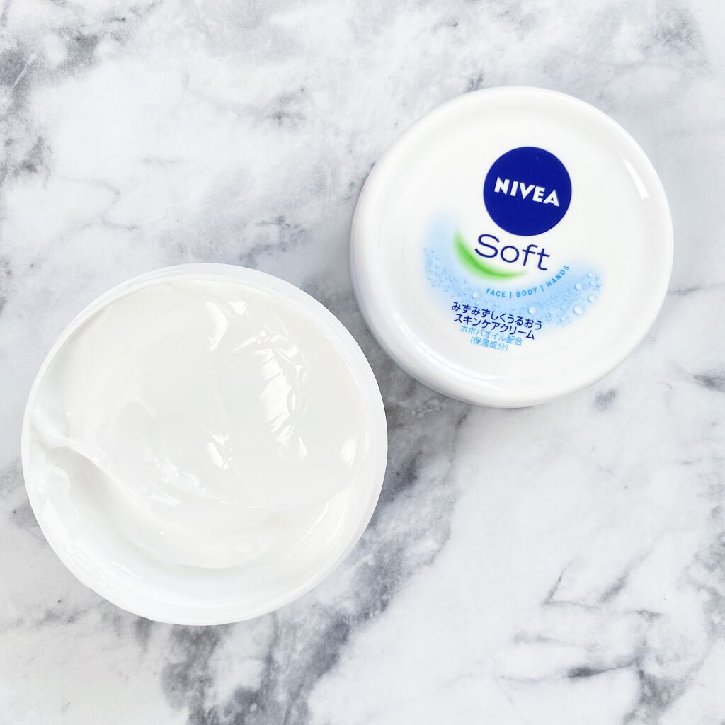 ニベアソフト スキンケアクリーム/ニベア/ボディクリームを使ったクチコミ（2枚目）