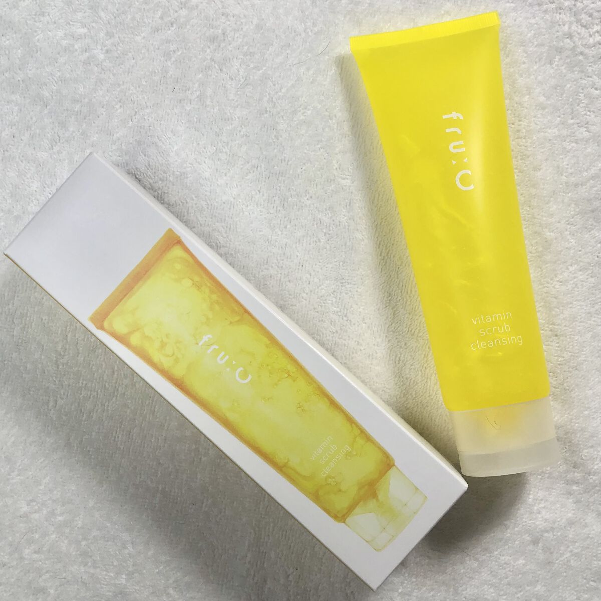 ビタミンスクラブクレンジング/Fru:C/クレンジングジェルを使ったクチコミ（1枚目）