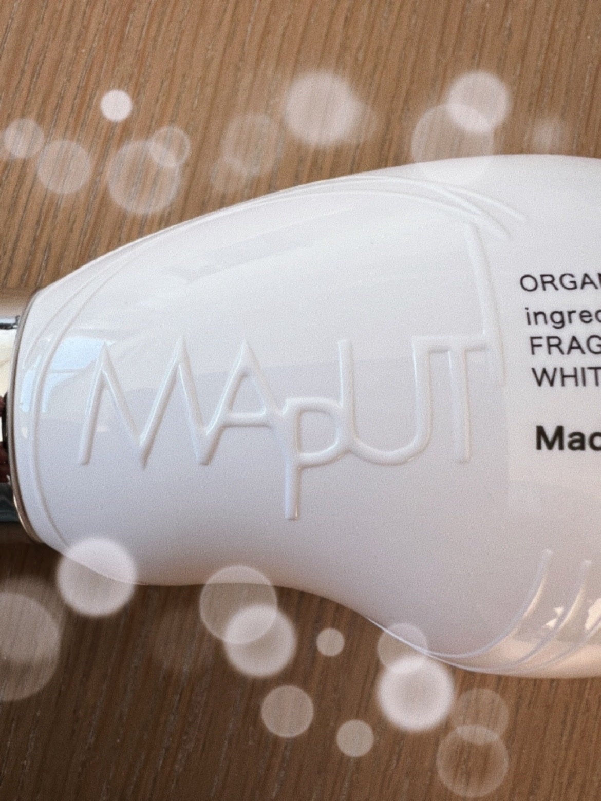 オーガニックフレグランスホワイトクリーム/MAPUTI/デリケートゾーンケアを使ったクチコミ(3枚目)
