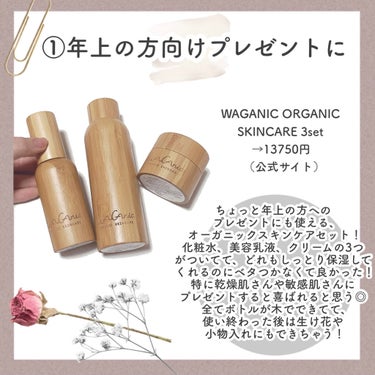 ORGANIC SKINCARE 3set/WAGANIC/スキンケアキットを使ったクチコミ（2枚目）