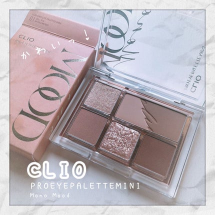 プロ アイパレット ミニ/CLIO/アイシャドウパレットを使ったクチコミ(1枚目)