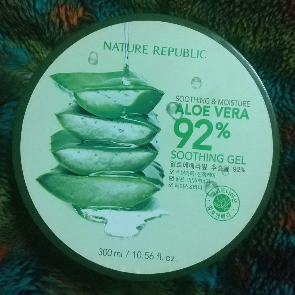 マイルド＆モイスチャーアロエジェル/ネイチャーリパブリック/ボディローションを使ったクチコミ（1枚目）