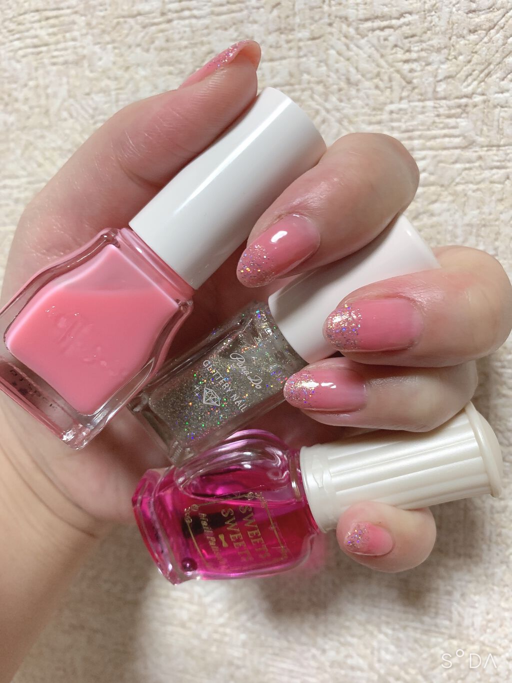 エテュセ ジェルカラーコート/ettusais/オールインワンネイルを使ったクチコミ（3枚目）