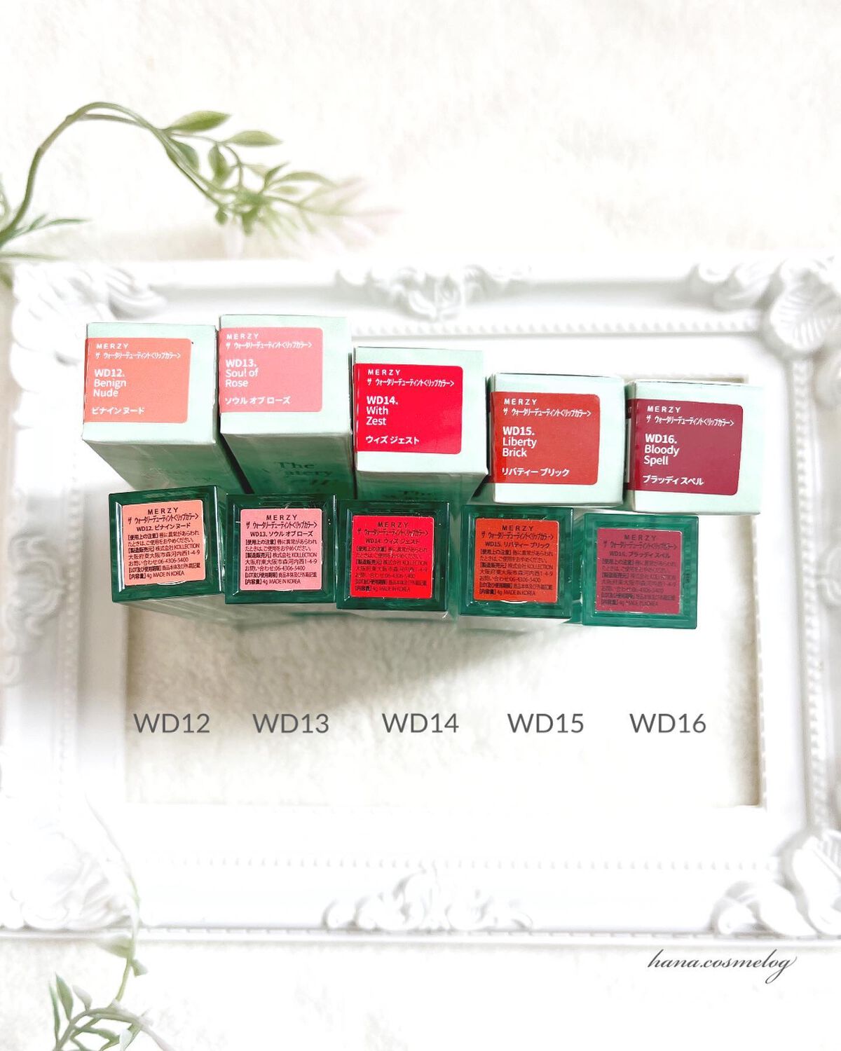 ザ ウォータリーデューティント/MERZY/リップティントを使ったクチコミ(5枚目)