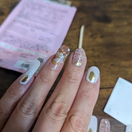 リアルジェルネイルシール/BEAUTY AVENUE/ネイルシールを使ったクチコミ(3枚目)