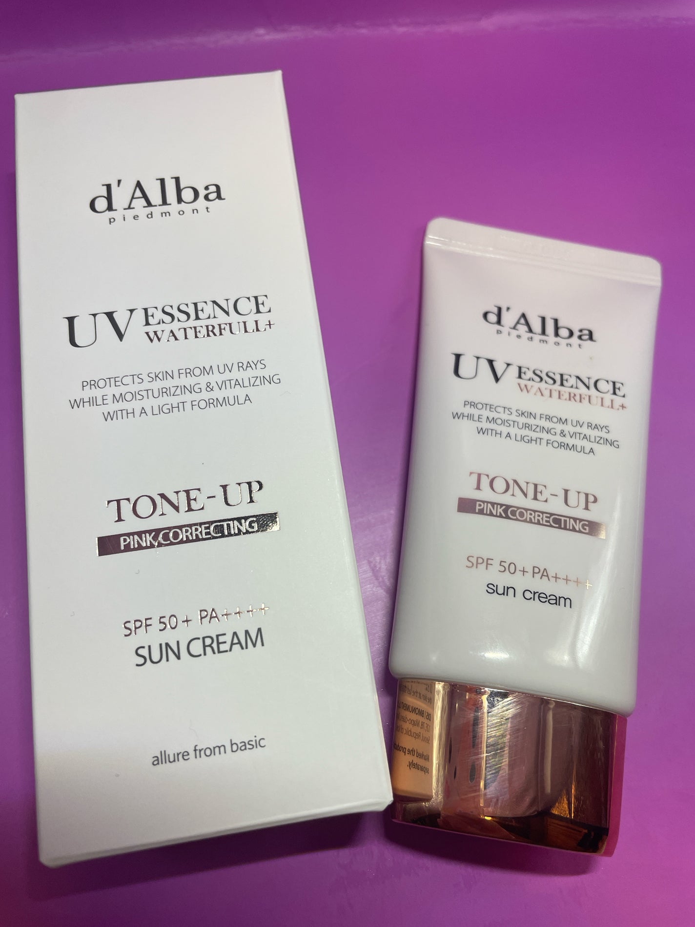 ウォータフルトーンアップサンクリーム/ダルバ/日焼け止めクリームを使ったクチコミ(2枚目)