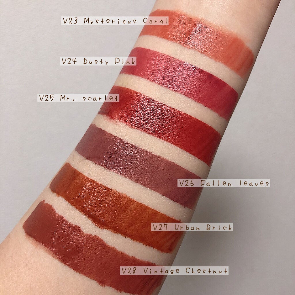 ノワール イン ザ ベルベットティント/MERZY/リップティントを使ったクチコミ(3枚目)