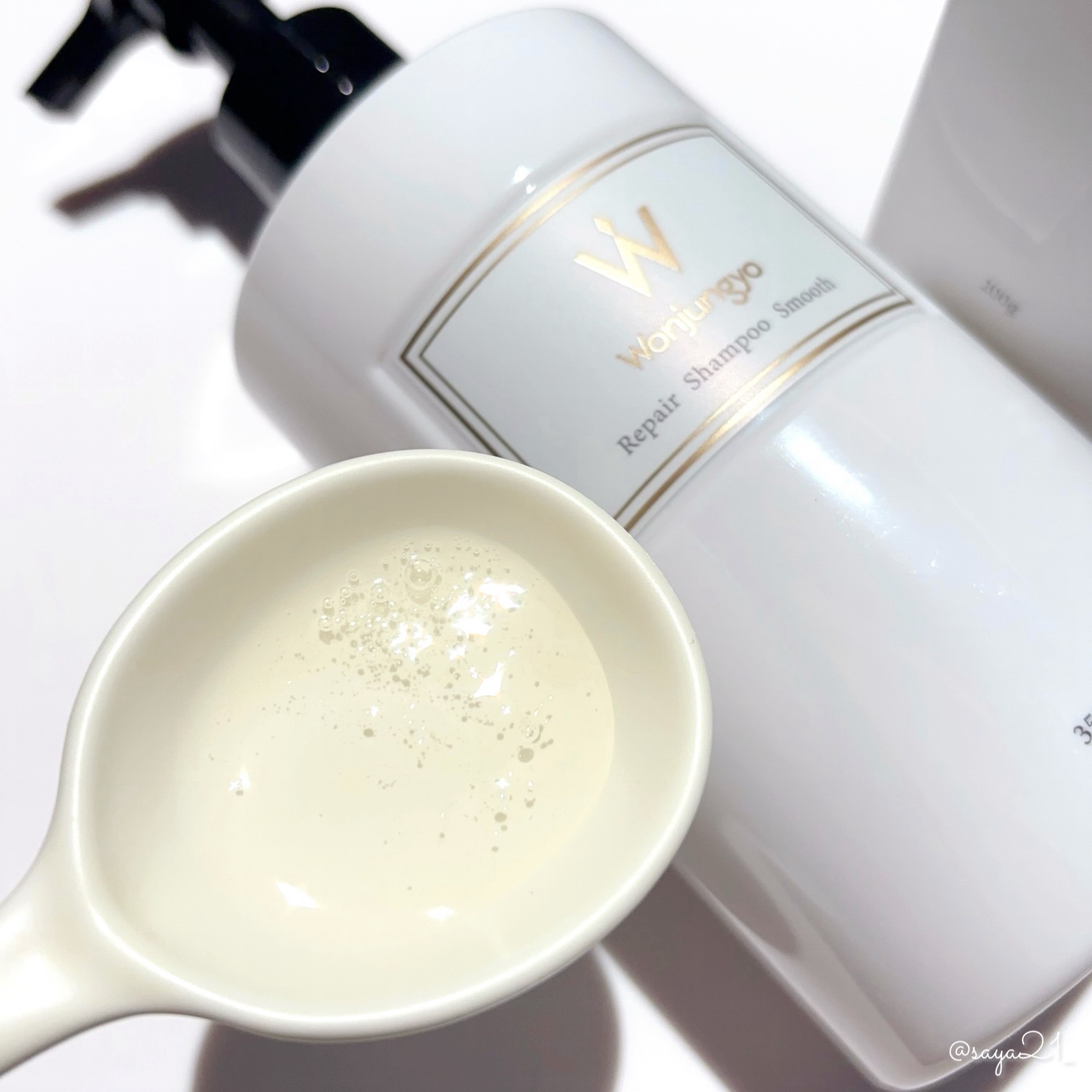 スタイリングヘアオイル/Wonjungyo/ヘアオイルを使ったクチコミ（2枚目）