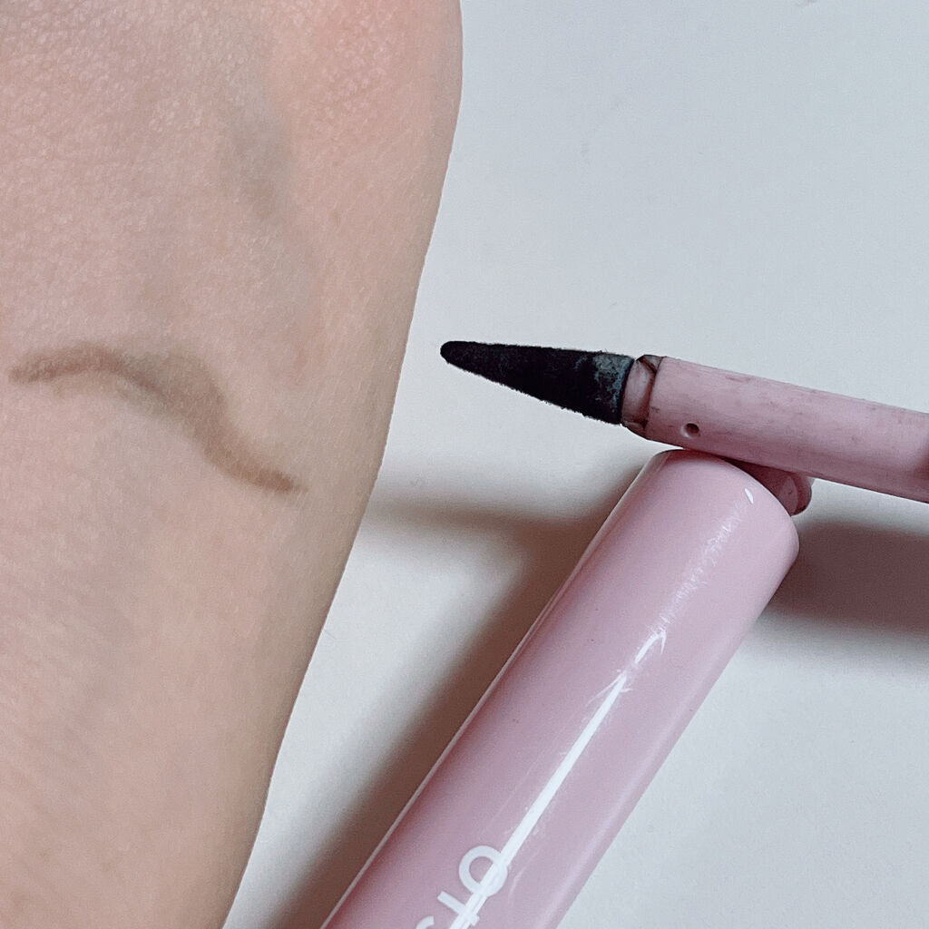 パウダリーティント アイブロウ/FASIO/眉ティントを使ったクチコミ（3枚目）