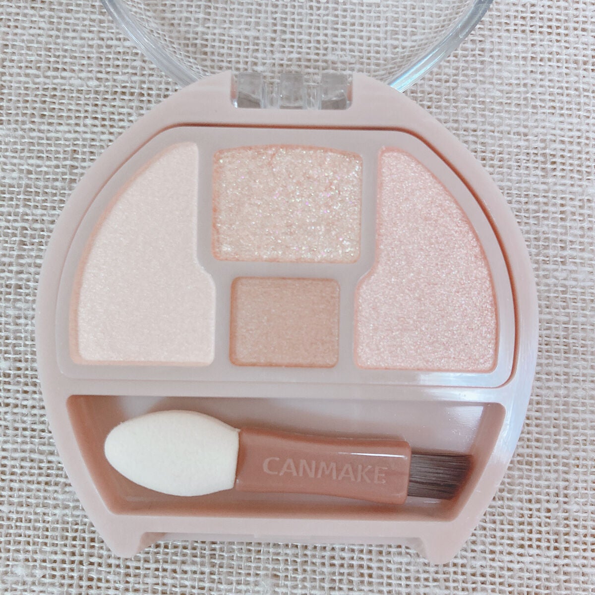 プランぷくコーデアイズ/キャンメイク/パウダーアイシャドウを使ったクチコミ(3枚目)