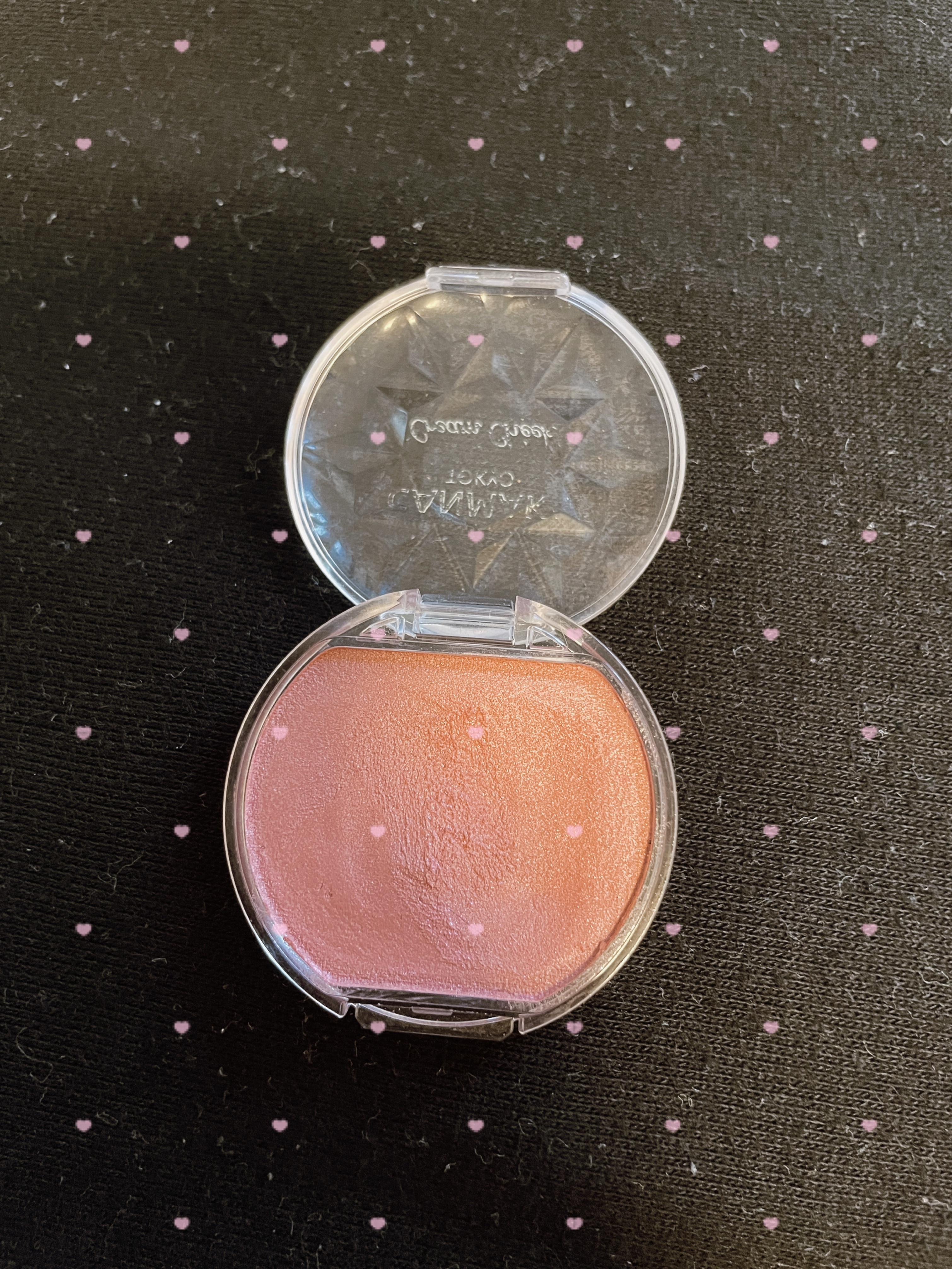 クリームチーク/キャンメイク/ジェル・クリームチークを使ったクチコミ（1枚目）