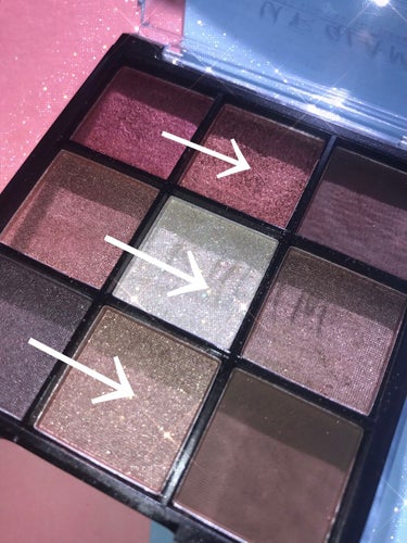 UR GLAM　BLOOMING EYE COLOR PALETTE/U R GLAM/アイシャドウパレットを使ったクチコミ（2枚目）