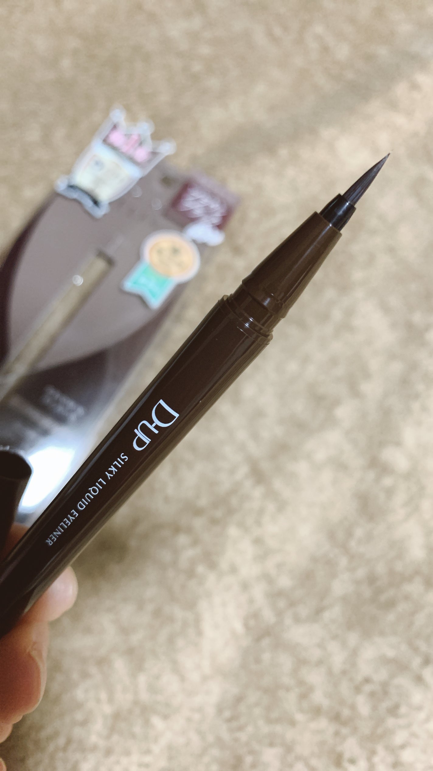 シルキーリキッドアイライナーWP/D-UP/リキッドアイライナーを使ったクチコミ(2枚目)
