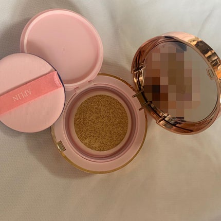 ピンクティーツリーカバークッション/APLIN/クッションファンデーションを使ったクチコミ(3枚目)