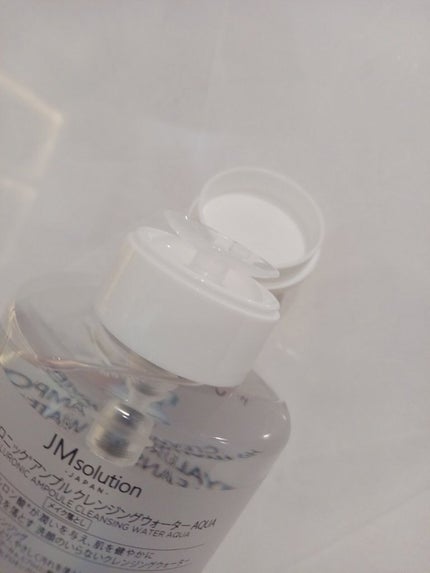 ヒアルロニック アンプルクレンジングウォーター/JMsolution/クレンジングウォーターを使ったクチコミ(3枚目)