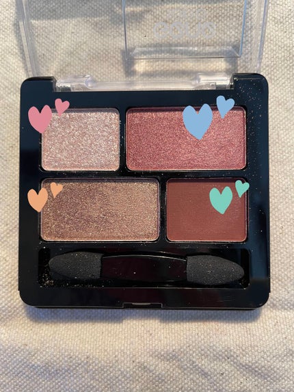 リラクシーアイシャドウ/GENE TOKYO/アイシャドウパレットを使ったクチコミ(2枚目)