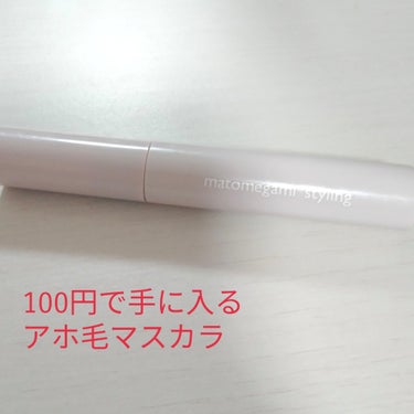 DAISO まとめ髪ポイントブラシのクチコミ「ダイソーで購入できるアホ毛直し用マスカラ
✼••┈┈••✼••┈┈••✼••┈┈••✼••┈┈.....」（1枚目）