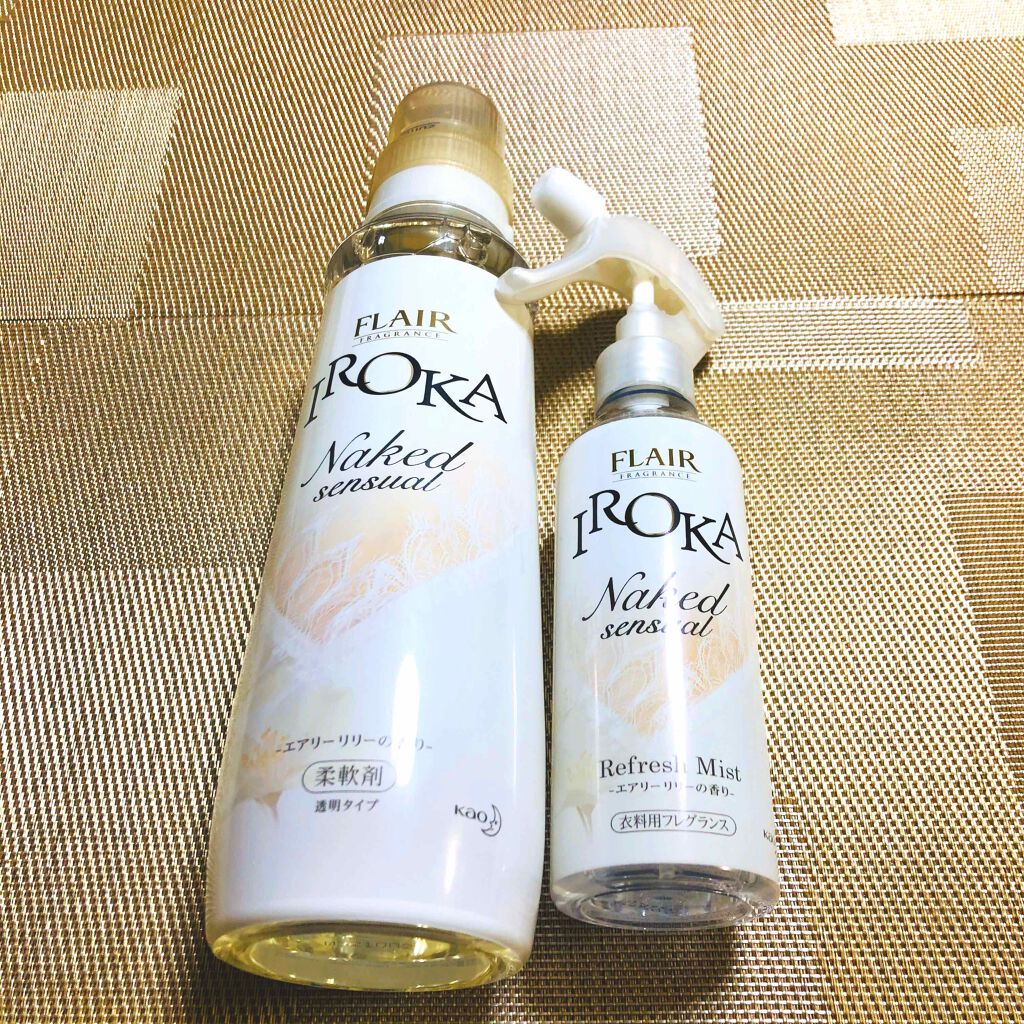 フレア フレグランス IROKA エアリー/IROKA/柔軟剤を使ったクチコミ（1枚目）